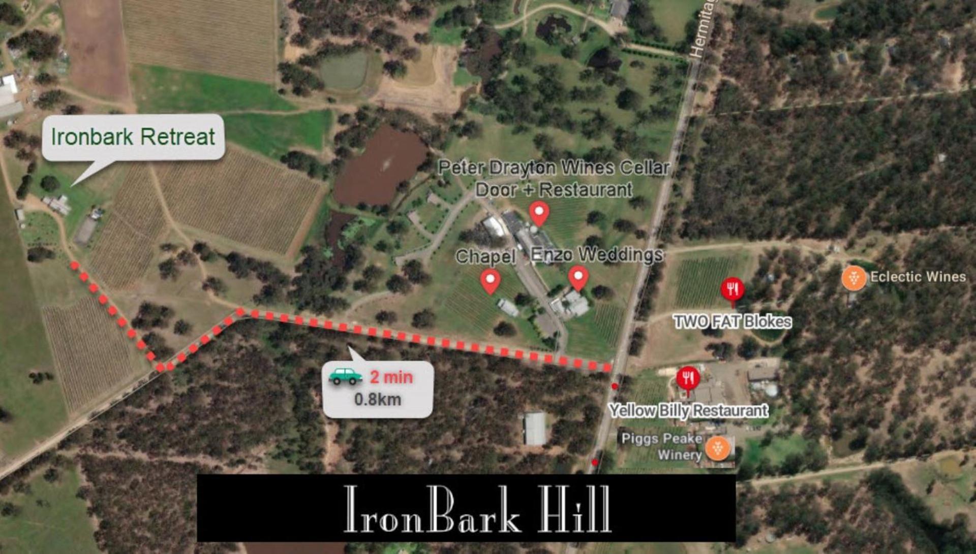 Ironbark Hill Estate Hotel Pokolbin Buitenkant foto